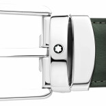 Opasek Horseshoe buckle brown/green 30 mm reversible 128753