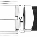 Opasek Horseshoe buckle black/blue 30 mm reversible 128756