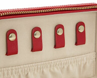 Šperkovnice Palermo Zip Case červená 213672