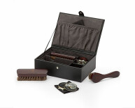 Sada na čištění bot Blake Shoe Shine Kit černá a šedá 305202