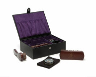 Sada na čištění bot Blake Shoe Shine Kit černá a fialová 305228