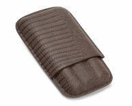 Pouzdro Blake 3-pc Cigar Case hnědé kroko 306695