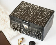 Šperkovnice Marrakesh Medium Jewelry Box černá 308102