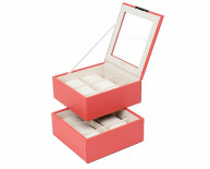 Stackable Set Of 2 - 6 Piece Watch Trays
 
 319642
