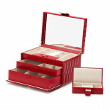 Šperkovnice Caroline Medium Jewelry Case červená 329772