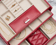 Šperkovnice Caroline Medium Jewelry Case červená 329772