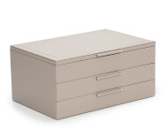 Šperkovnice Sophia Jewellery Box W/ Drawers béžová norková 392021