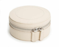 Šperkovnice Sophia Round Zip Case slonovinová 392353