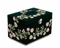 Šperkovnice Zoe Large Jewelry Box tmavě zelená 393012