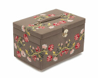 Šperkovnice Zoe Large Jewelry Box béžová norková 393013