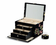 Šperkovnice Zoe Large Jewelry Box indigová 393016