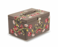 Šperkovnice Zoe Medium Jewelry Box béžová norková 393113