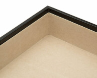 Šperkovnice 2" Vault Deep Tray černá 435002