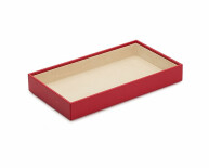 Šperkovnice 2" Vault Deep Tray červená 435072