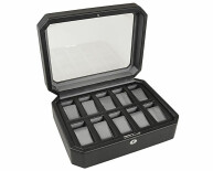 Windsor 10 Piece Watch Box černá a šedá 4584029