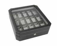 Windsor 15 Piece Watch Box černá a šedá 4585029