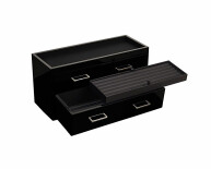 Meridian Two Drawer Valet černý

 460370