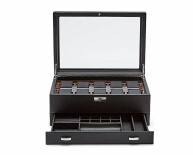 Roadster 10 Piece Watch Box W/ Drawer
 477656