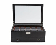 Roadster 10 Piece Watch Box W/ Drawer
 477656