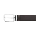 Opasek Rectangular 30 mm Reversible Belt in Leather MB128759