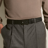 Opasek Marquetry Plate 35 mm Belt in Extreme Leather MB199106