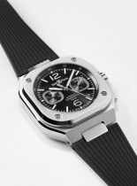 BR 05 Chrono Black Steel BR05CBLCSTSRB