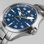 Khaki Aviation Pilot Auto 39 mm H76305140