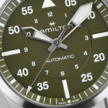 Khaki Aviation Pilot Auto 39 mm H76305560