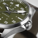 Khaki Aviation Pilot Auto 39 mm H76305560