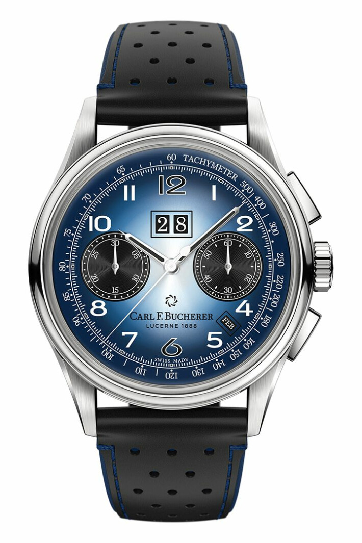 Heritage Bicompax Annual Bucherer Blue 0010803085299