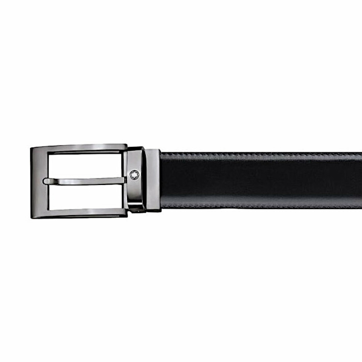 MontBlanc Cut Mat Ruthenium-Coated Pin Buckle 105090