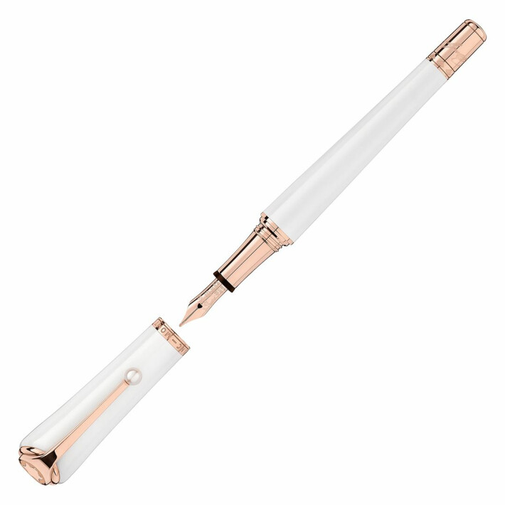 Plnící pero Montblanc MusesMarilyn Monroe Special Edition Pearl 117883