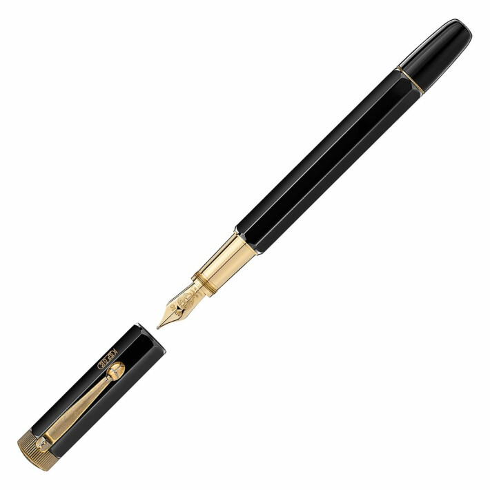 Plnící pero Montblanc Heritage Egyptomania  Special Edition Black F 125471