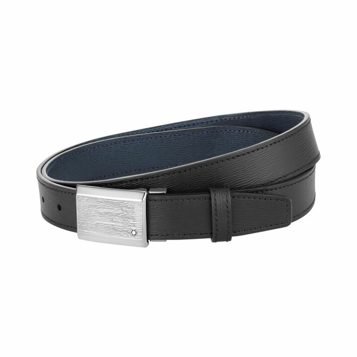 Opasek Black/blue 30 mm reversible 128764