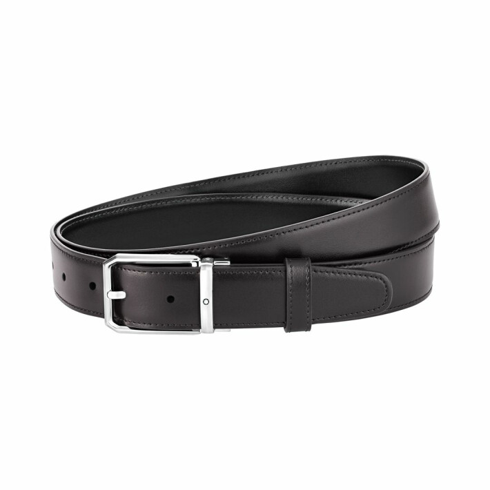 Opasek Black/burgundy 32 mm reversible 128765