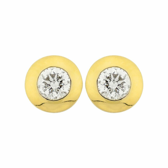 Zlaté náušnice s diamanty Altman Diamond 21ZP2302341A