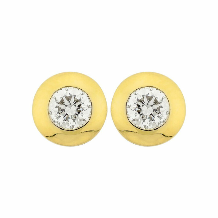 Zlaté náušnice s diamanty Altman Diamond 21ZP2302341A