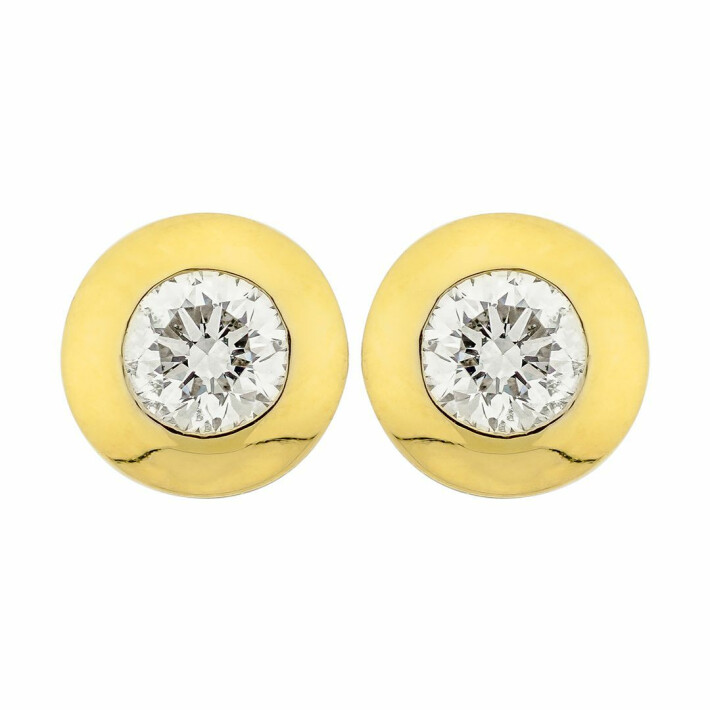 Zlaté náušnice s diamanty Altman Diamond  21ZP2302706D