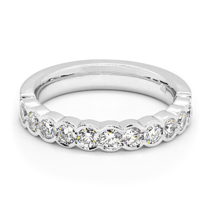 Platinový prsten s diamanty 21ZP2501500B