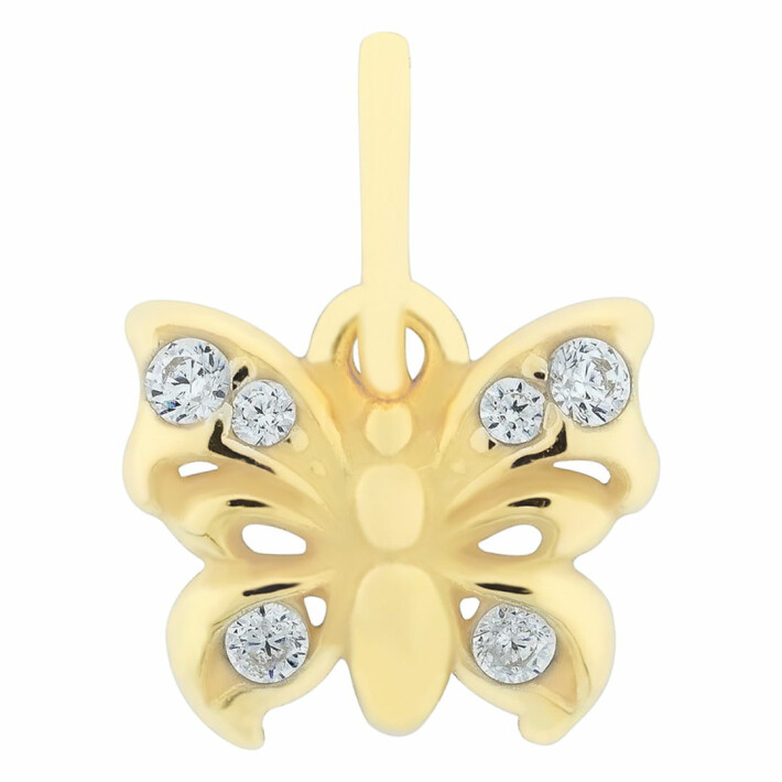 Zlatý přívěsek Motýl Altman jewellery 2826