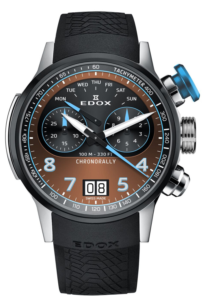Chronorally Chronograph 45 38003TINBUBRNBU