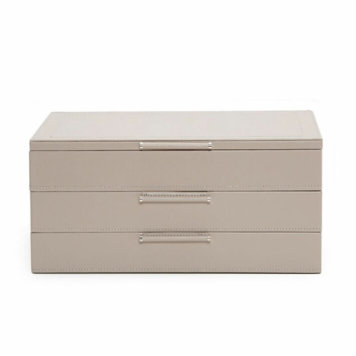 Šperkovnice Sophia Jewellery Box W/ Drawers béžová norková 392021