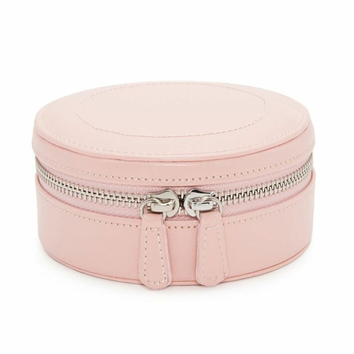 Šperkovnice Sophia Round Zip Case růžová 392315