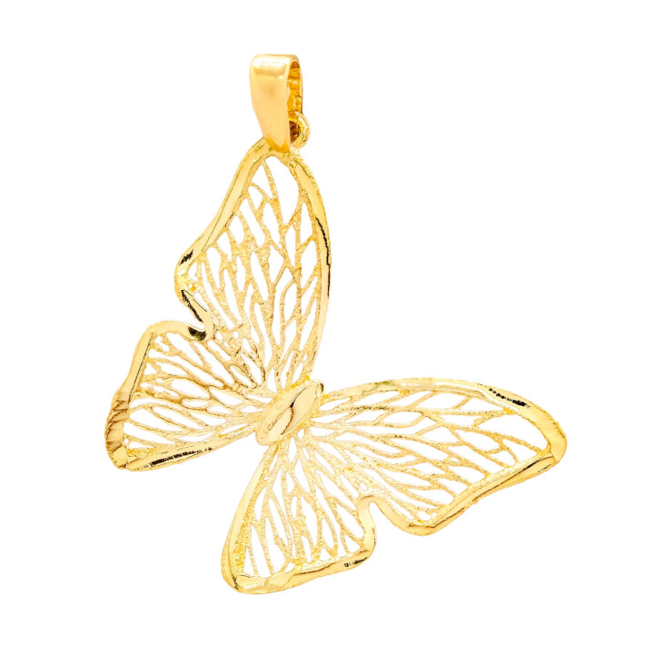 Přívěsek ze žlutého zlata ve tvaru motýla 99154390477