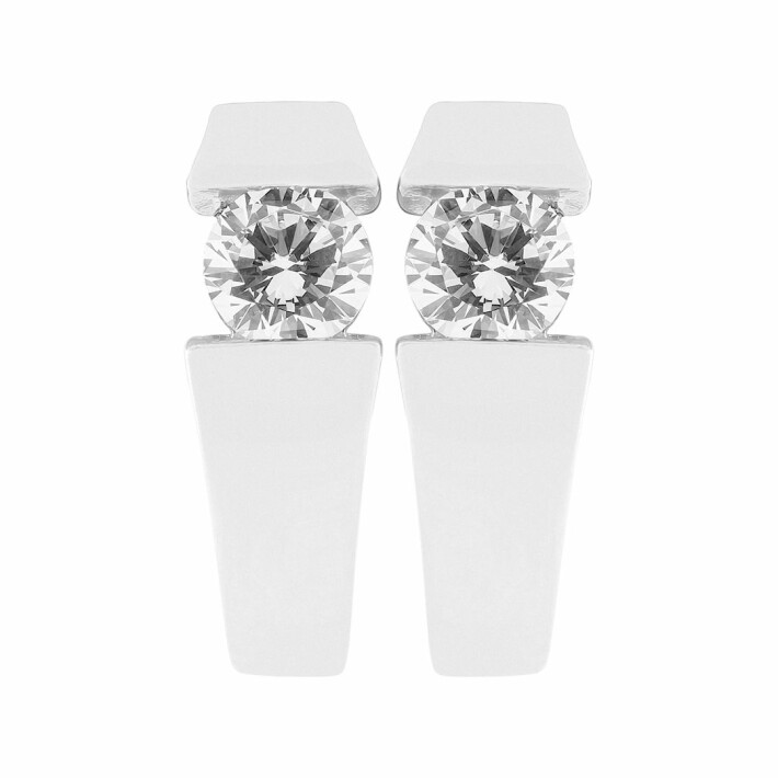 Zlaté náušnice s diamanty Altman Diamond 99ER0008