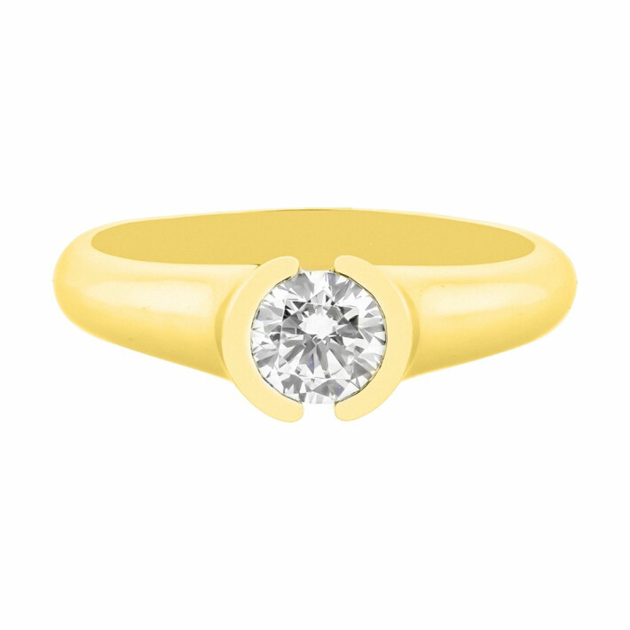 Zásnubní prsten ze zlata s diamantem 99RI0007Y