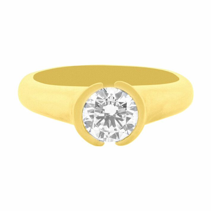 Zásnubní prsten ze zlata s diamantem 99RI0013Y