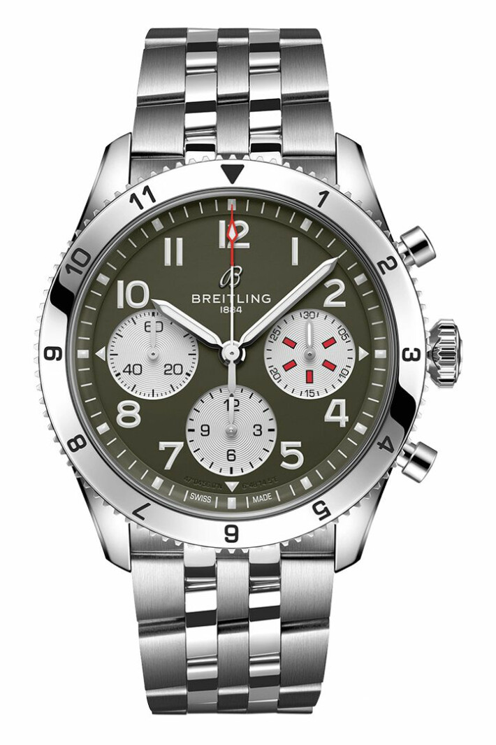 Classic AVI Chronograph 42 Curtiss Warhawk A233802A1L1A1