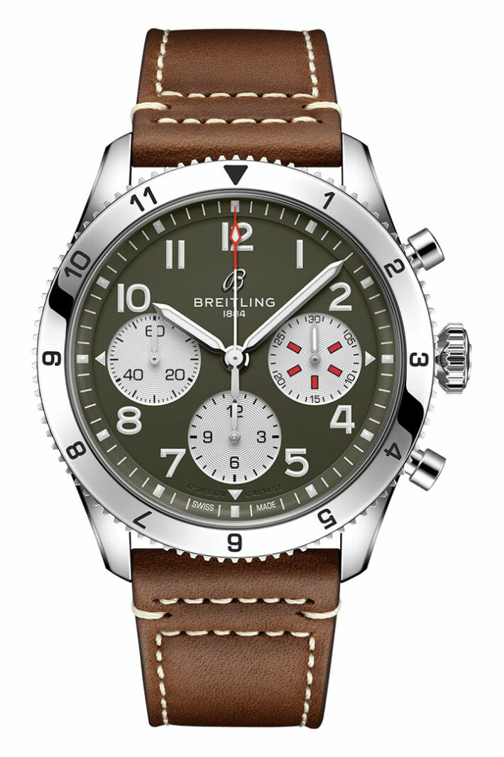 Classic AVI Chronograph 42 Curtiss Warhawk A233802A1L1X1