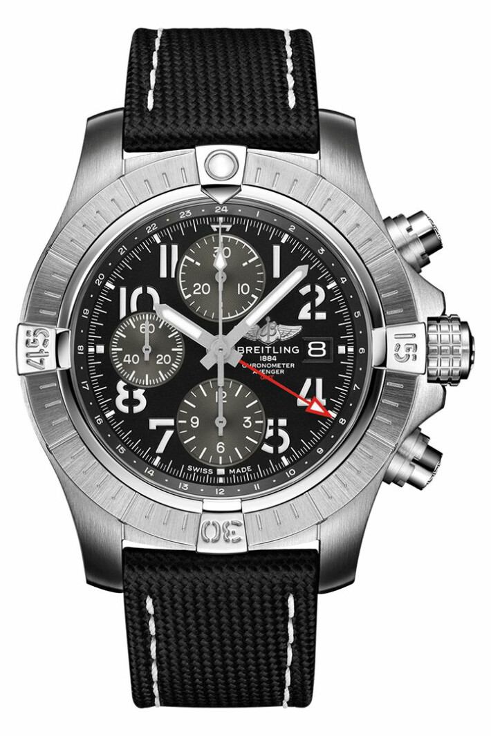 Avenger Chronograph GMT 45 A24315101B1X1